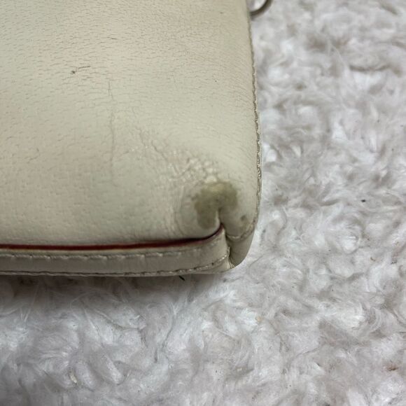 Kate Spade New York Leather Beige Chain-Link small Shoulder Bag - Picture 12 of 12